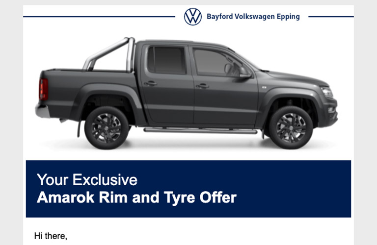VW - Amarok Wheel & Tyre Offer